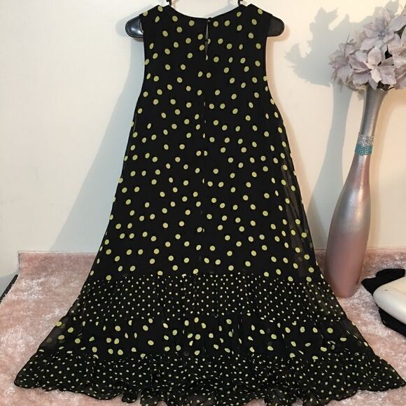 JBS Double layered Chiffon ruffle bottom Dress - Picture 3 of 8